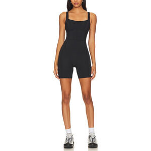 P.E Nation 'Recalibrate' Black Polyester Romper Size S